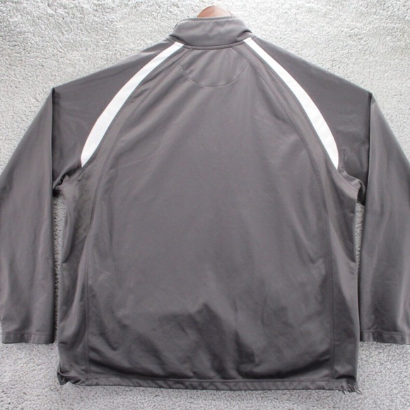 Walgreens Employee Uniform Soft Shell Jacket Adult XXL 2XL Gray Logo Athletic - Picture 7 of 11